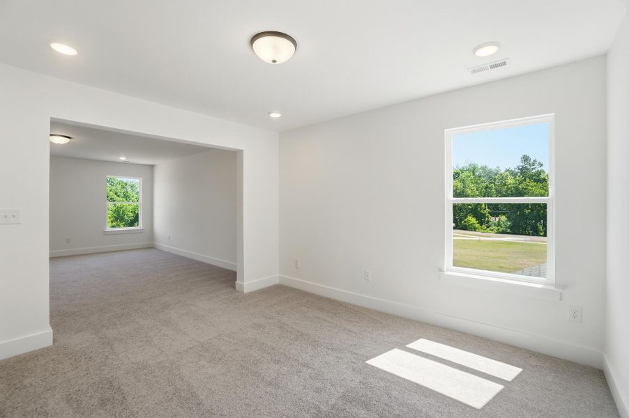 Spacious, unfurnished interior of a new home in Chasewood, Mint Hill (Image 41).
