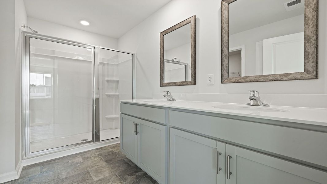 Furnished interior view inside a new home in Woodhaven, Spartanburg (Image 12).