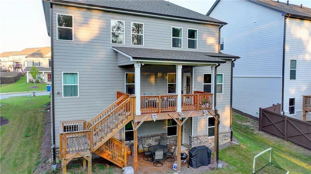 Exterior details and patio area of a home in , Lawrenceville (Image 23).