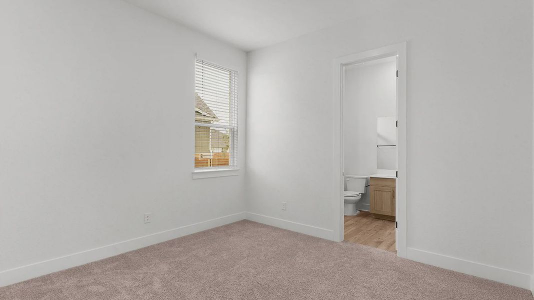 Spacious, unfurnished interior of a new home in The Grove at Blackhawk, Pflugerville (Image 16).