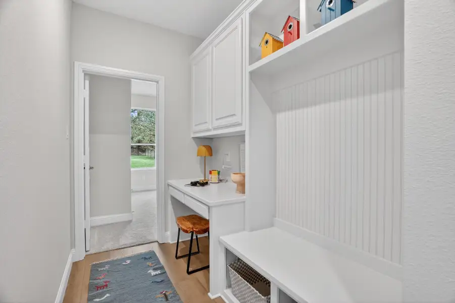 Representative furnished interior of a home built from the Wichita by Cheldan Homes in Arbor Oaks, Boyd (Image 42).