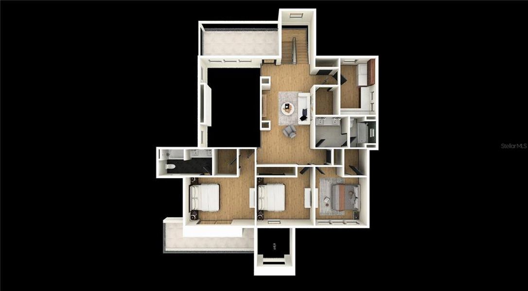 2D floor plan layout of this home in , Tampa, FL (Image 6).