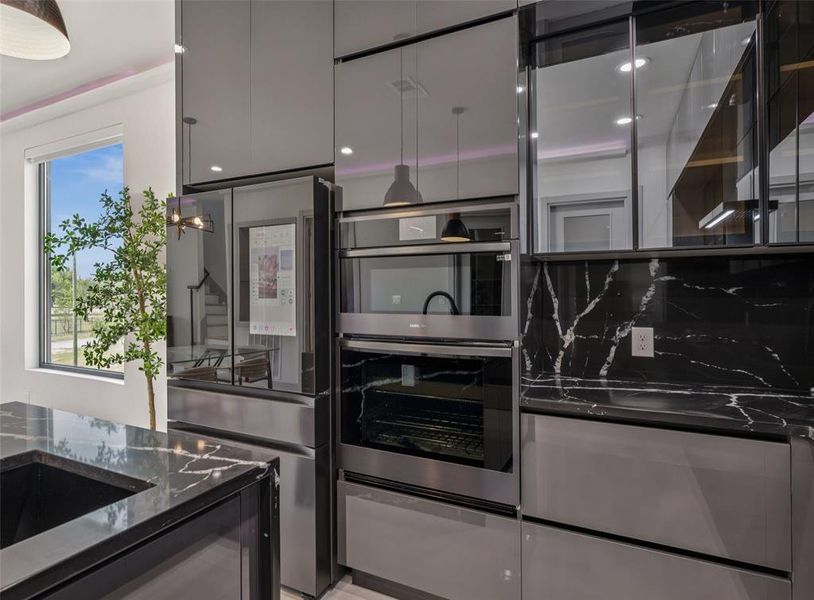 Furnished interior view inside a new home in , Dallas (Image 15).