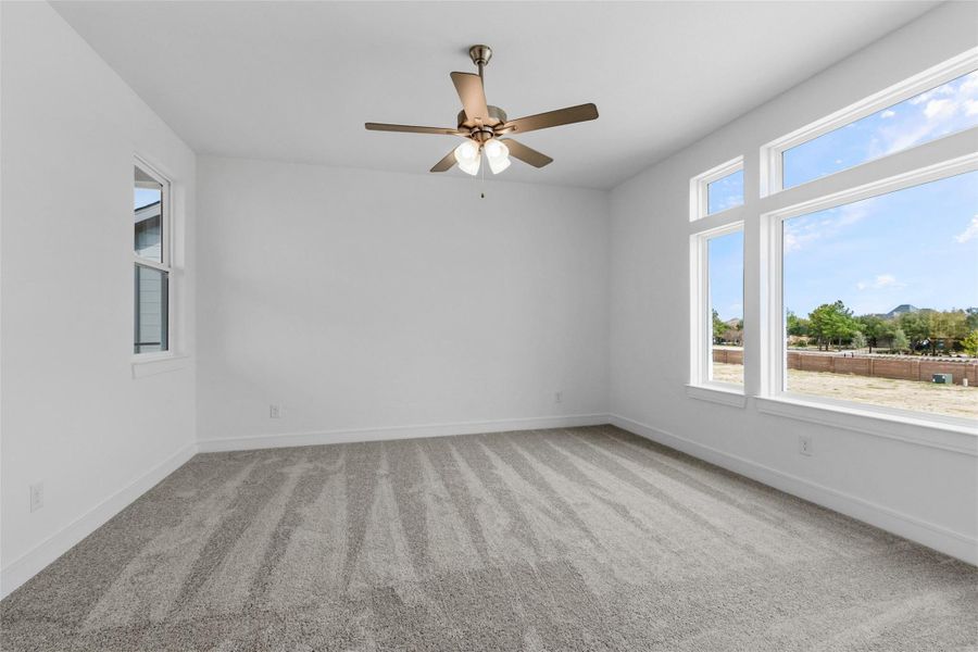 Spacious, unfurnished interior of a new home in Bridgeland Central, Cypress (Image 30). Spacious, unfurnished interior of a new home in Bridgeland Central, Cypress (Image 30).