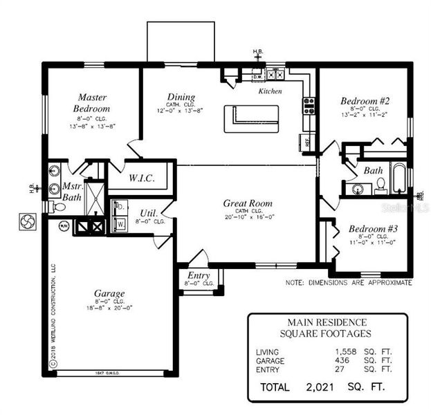 2D floor plan layout of this home in , Ocala, FL (Image 2). 2D floor plan layout of this home in , Ocala, FL (Image 2).