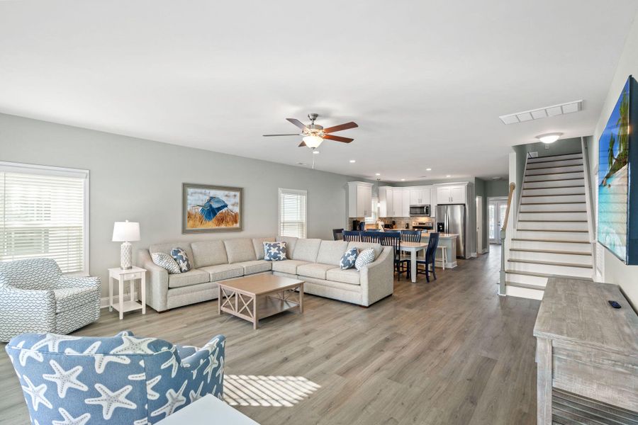 Furnished interior view inside a new home in , Surfside Beach (Image 16).