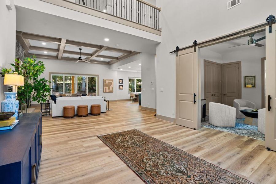Furnished interior view inside a new home in , Peachtree Corners (Image 28).
