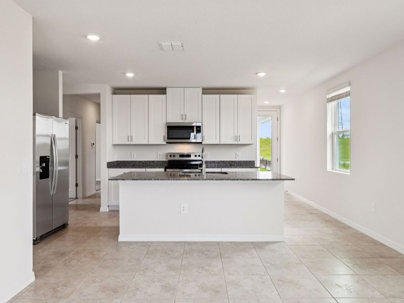 Furnished interior view inside a new home in Hamilton Bluff - Classic Series, Lake Hamilton (Image 3).