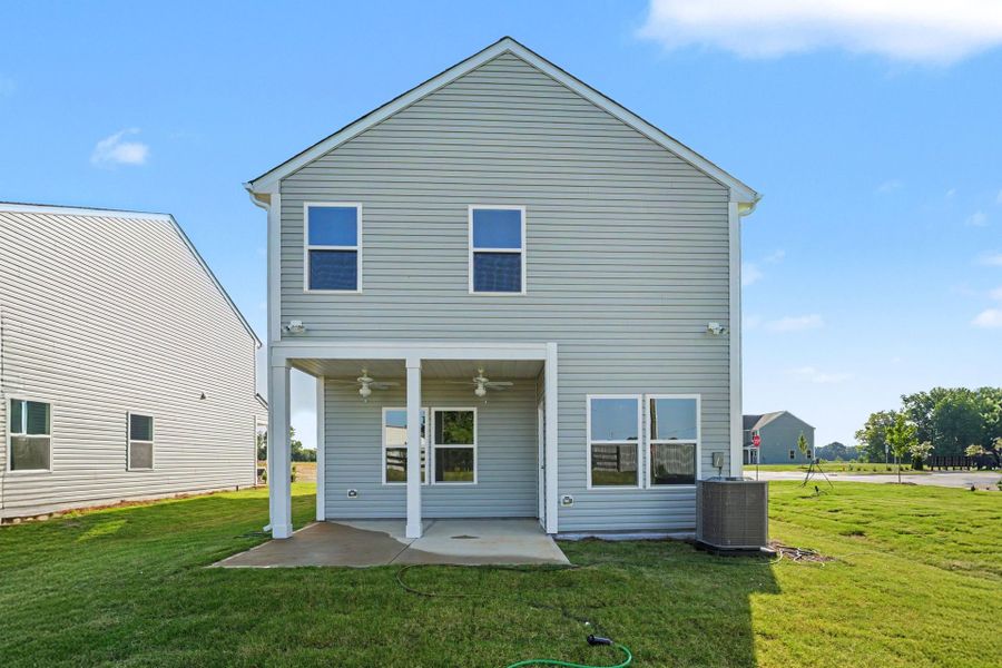 Exterior details and patio area of a home in Masons Mill, Erwin (Image 4).