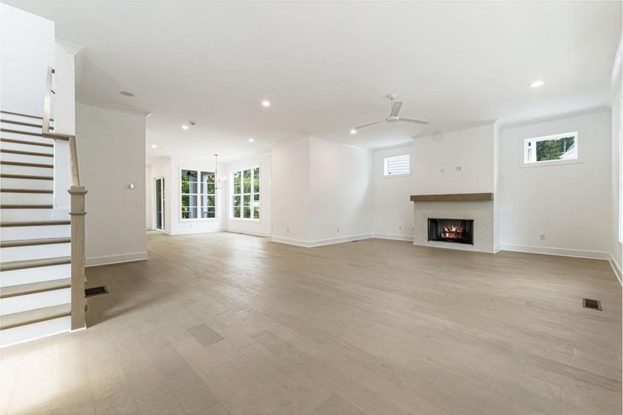 Spacious, unfurnished interior of a new home in Parkside Roswell, Roswell (Image 20).