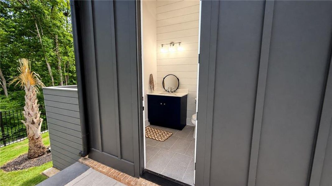 Exterior details and patio area of a home in , Dacula (Image 31). Exterior details and patio area of a home in , Dacula (Image 31).