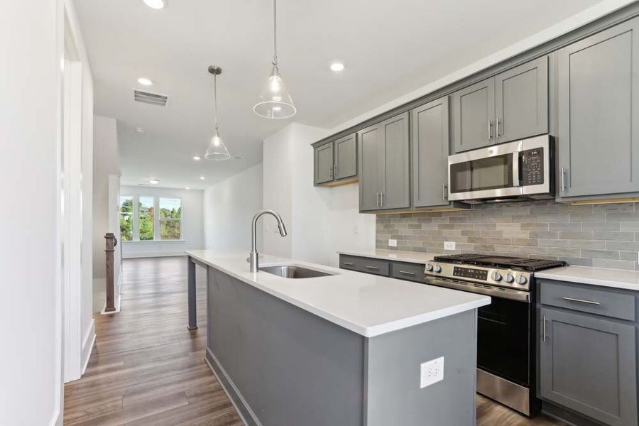 Kitchen featuring Minimalist Collection Finishes