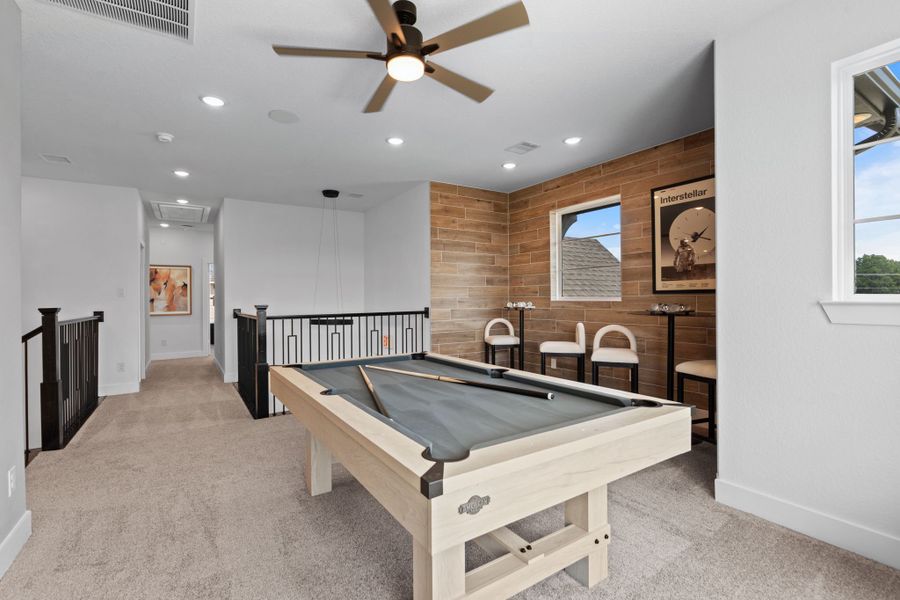 Furnished interior view inside a new home in Evergreen, Conroe (Image 38). Furnished interior view inside a new home in Evergreen, Conroe (Image 38).