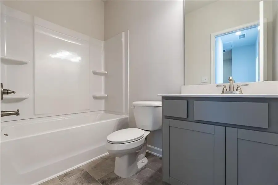 Furnished interior view inside a new home in The Andros, Dalton (Image 4).