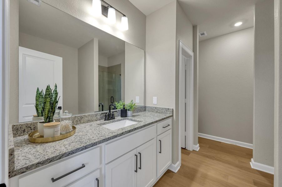 Furnished interior view inside a new home in Magnolia Woods, Magnolia (Image 8).