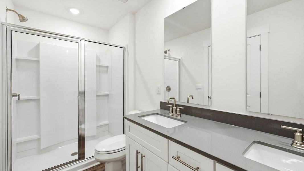 Furnished interior view inside a new home in The Arbor Townhomes, Kingsport (Image 8).