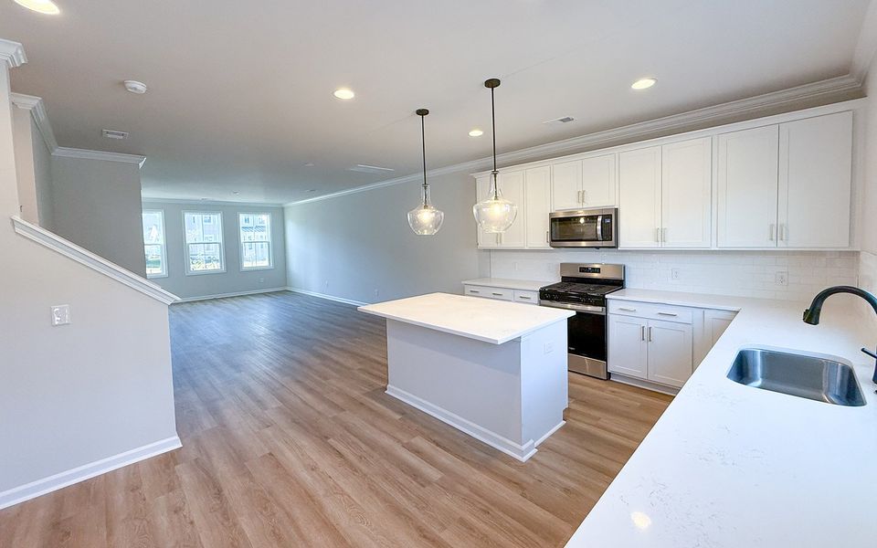 Furnished interior view inside a new home in Townhomes at Nexton, Summerville (Image 8).
