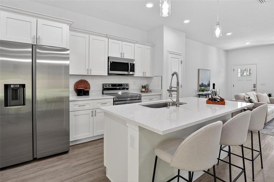 Furnished interior view inside a new home in , Citrus Springs (Image 4).