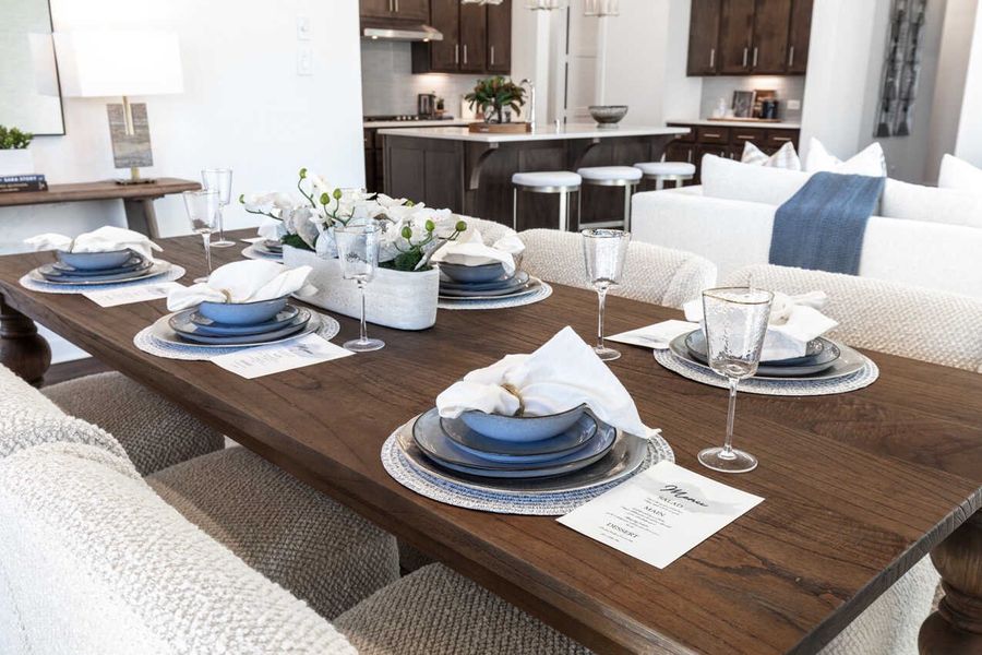 Representative Dining Room - some options shown Representative Dining Room - some options shown