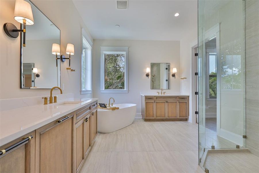 Furnished interior view inside a new home in , Tampa (Image 8).