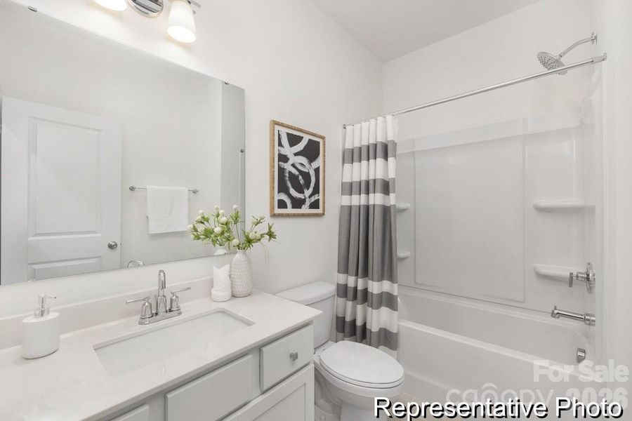 Furnished interior view inside a new home in Whispering Hills, Locust (Image 8). Furnished interior view inside a new home in Whispering Hills, Locust (Image 8).