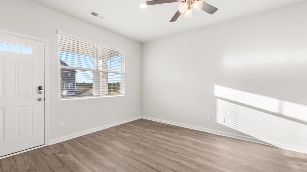 Spacious, unfurnished interior of a new home in Bellemeade Landing, Augusta (Image 22). Spacious, unfurnished interior of a new home in Bellemeade Landing, Augusta (Image 22).