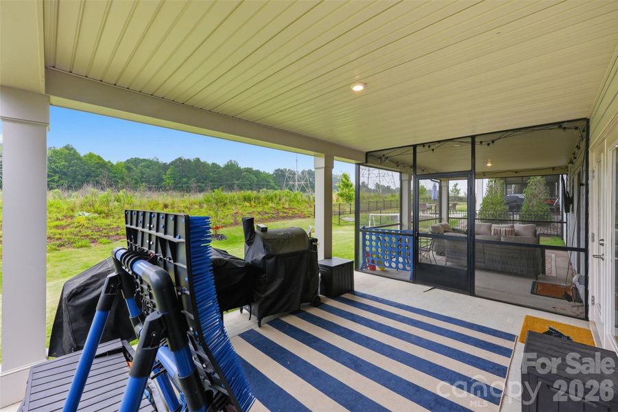 Exterior details and patio area of a home in Lakeside Glen, York (Image 25). Exterior details and patio area of a home in Lakeside Glen, York (Image 25).