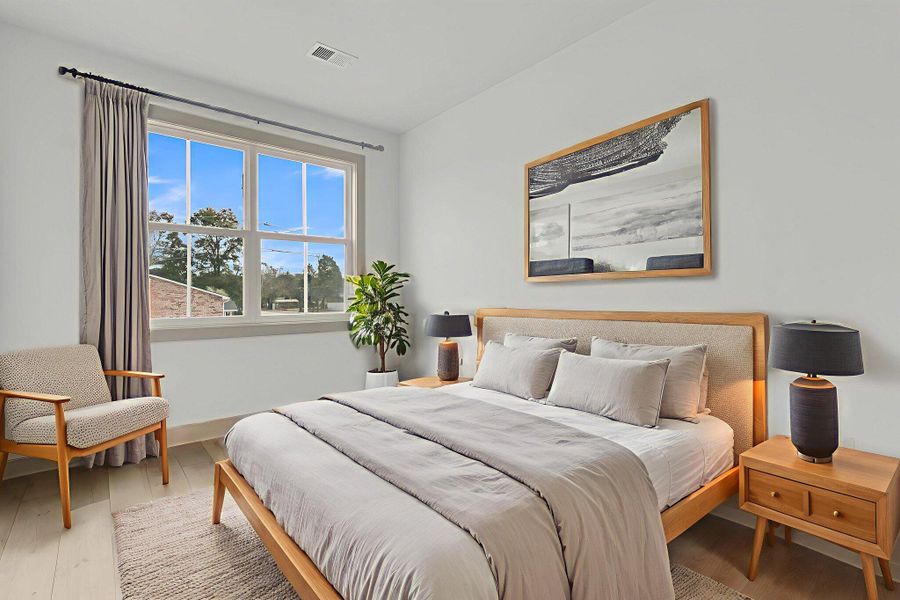 Furnished interior view inside a new home in , North Charleston (Image 14).