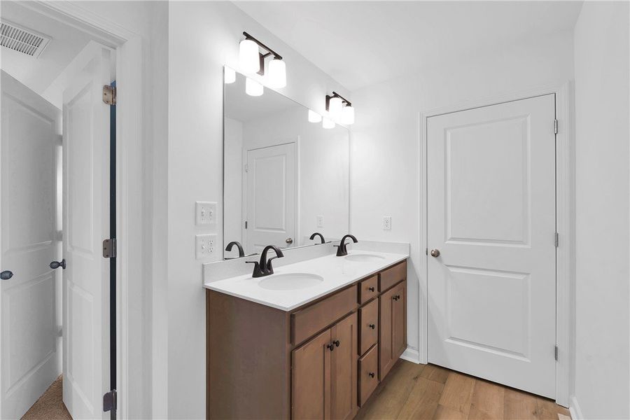 Furnished interior view inside a new home in Meece Townhomes, Easley (Image 8). Furnished interior view inside a new home in Meece Townhomes, Easley (Image 8).