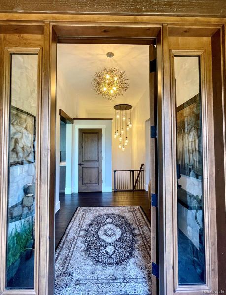 Exterior details and patio area of a home in , Evergreen (Image 4).