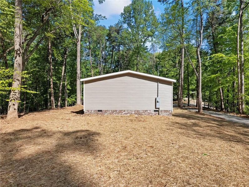 Exterior details and patio area of a home in , Gainesville (Image 21).