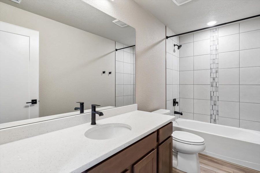 Furnished interior view inside a new home in Pony Park, Colorado Springs (Image 8).