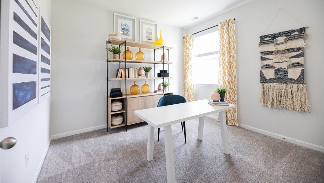 Furnished interior view inside a new home in The Parks, White House (Image 11).