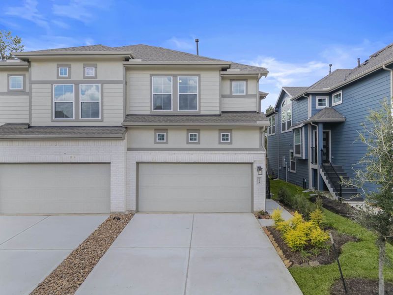 Exterior details and patio area of a home in Woodforest, Montgomery (Image 4). Exterior details and patio area of a home in Woodforest, Montgomery (Image 4).