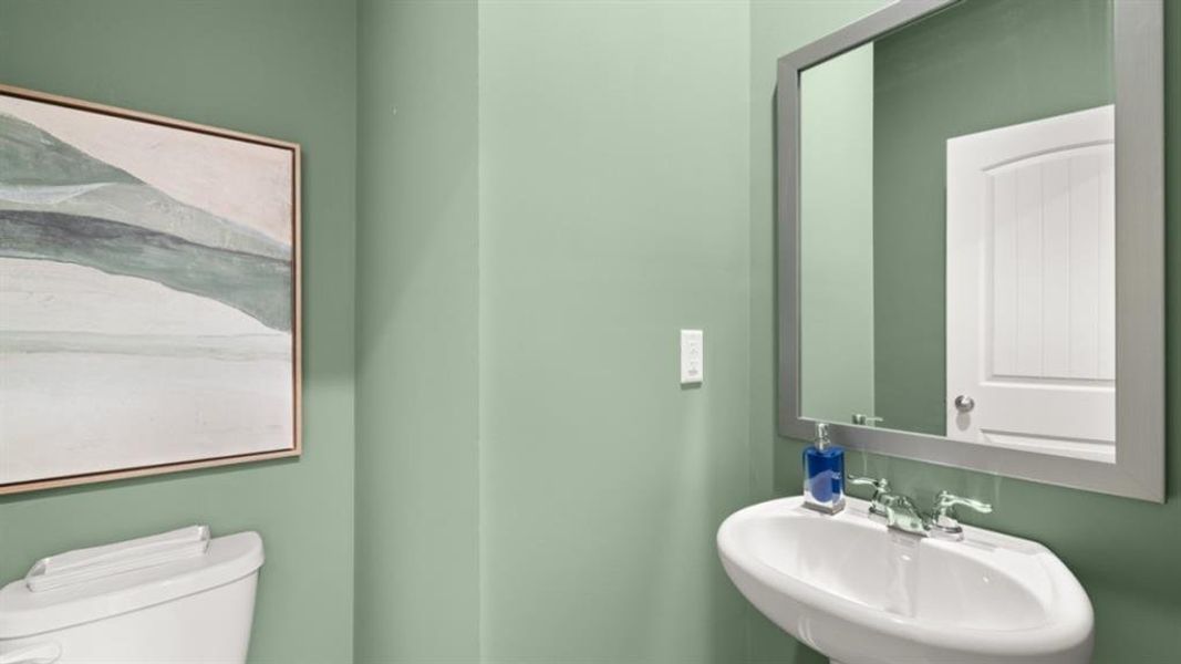 Furnished interior view inside a new home in Oconee Overlook Townhomes, Gainesville (Image 26).