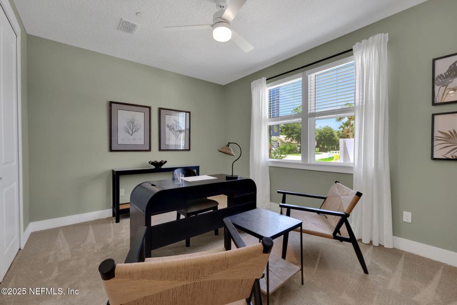 Furnished interior view inside a new home in North Beach Townhomes, Jacksonville Beach (Image 7).