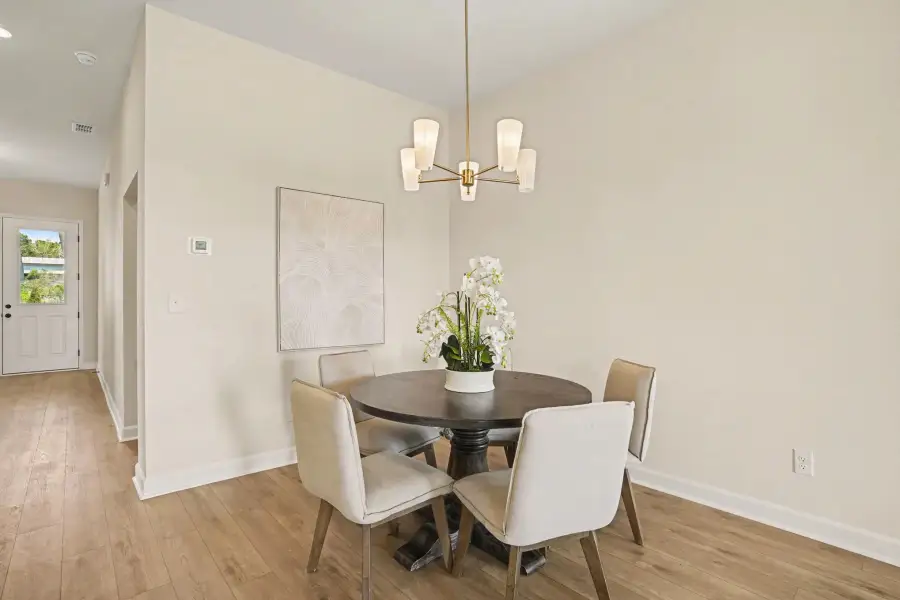 Sample Dining Area photo. Actual structural options and design finishes of home may vary.