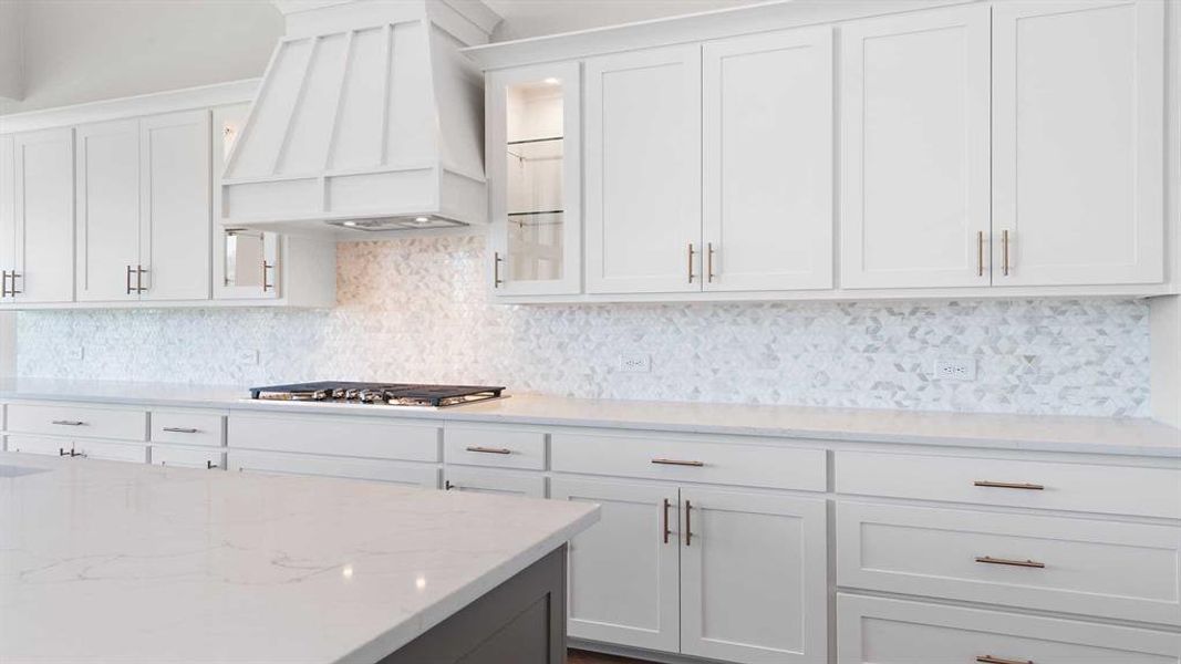 Furnished interior view inside a new home in Terraces 82'/100', Rockwall (Image 14).