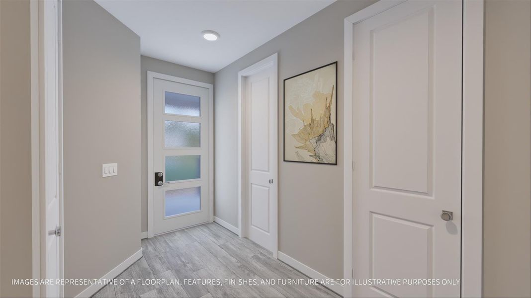 Spacious, unfurnished interior of a new home in La Segarra 40', Brookshire (Image 18).