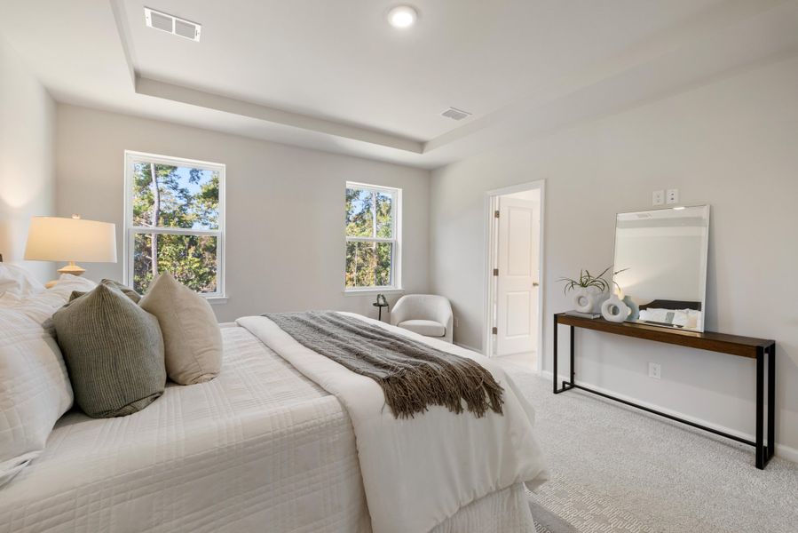 Representative furnished interior of a home built from the Ivy by Beazer Homes in The Oaks, Goose Creek (Image 15).