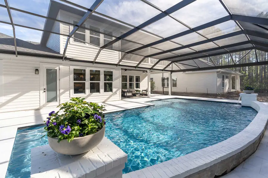 Representative exterior details of a home built from the Harper - Hidden Creek by MasterCraft Builder Group in SilverLeaf, St. Augustine (Image 3).
