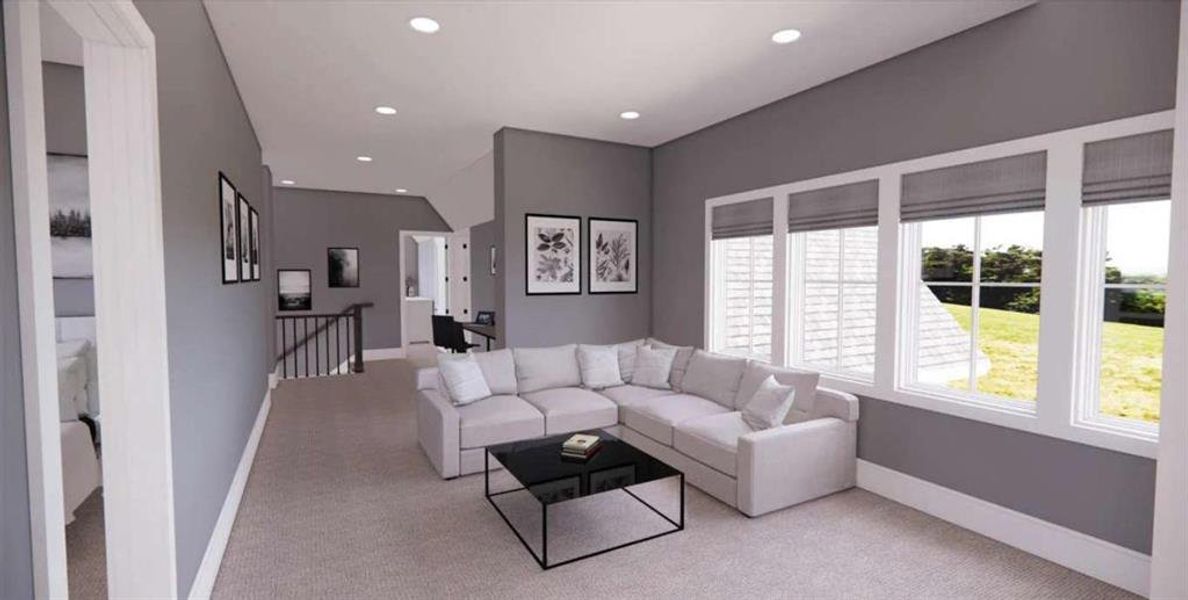 Furnished interior view inside a new home in , Carrollton (Image 7).