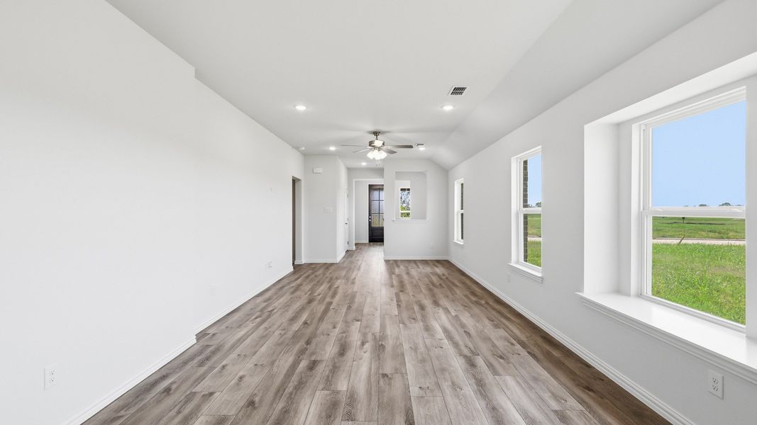 Furnished interior view inside a new home in Bel Air Village, Sherman (Image 11). Furnished interior view inside a new home in Bel Air Village, Sherman (Image 11).