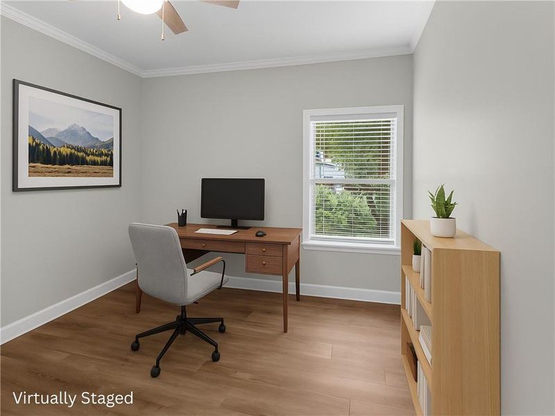 Furnished interior view inside a new home in , Ludowici (Image 14). Furnished interior view inside a new home in , Ludowici (Image 14).