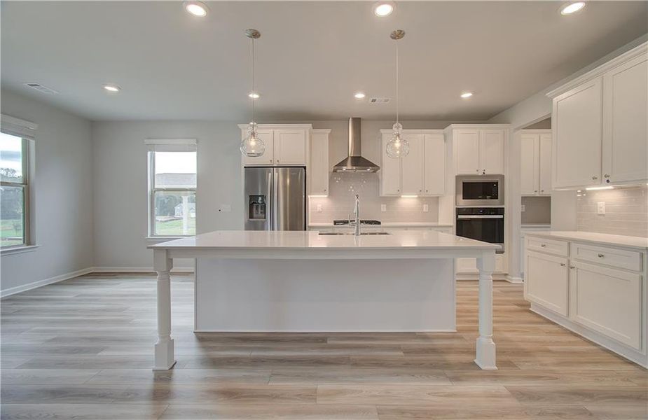 Furnished interior view inside a new home in Grandview at Millers Mill, Stockbridge (Image 6).