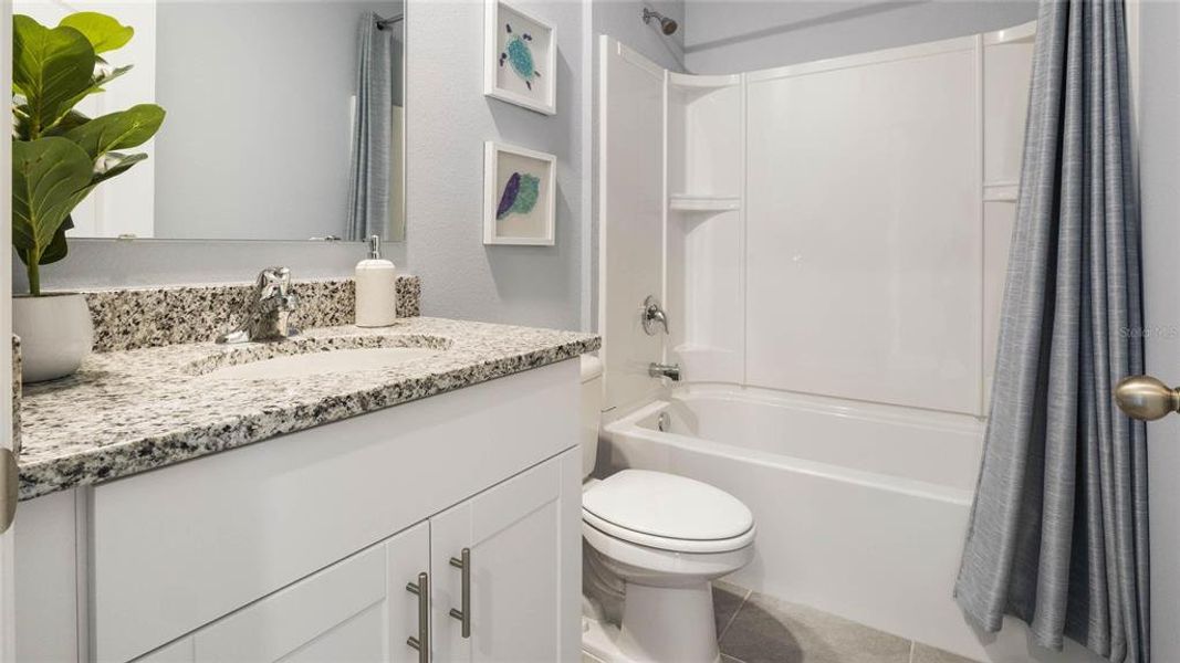 Furnished interior view inside a new home in Rivers Edge, Edgewater (Image 12).