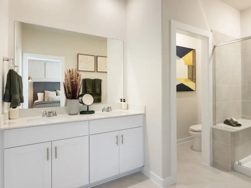 Furnished interior view inside a new home in Parkway Commons - City Series, Missouri City (Image 4).