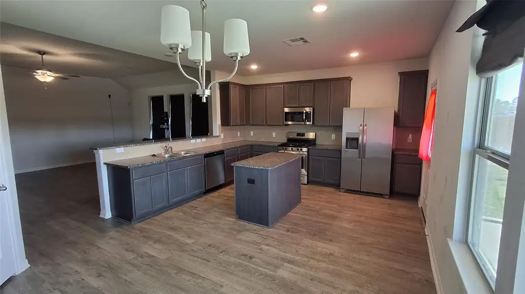 Furnished interior view inside a new home in Pine Rock Estates, Conroe (Image 9). Furnished interior view inside a new home in Pine Rock Estates, Conroe (Image 9).