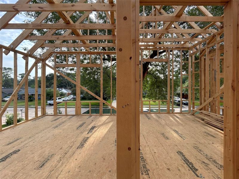 In-progress construction of a new home in , Houston, TX (Image 12). In-progress construction of a new home in , Houston, TX (Image 12).