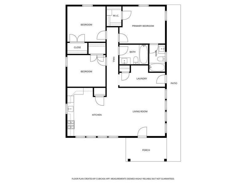 2D floor plan layout of this home in , Paris, TX (Image 3).